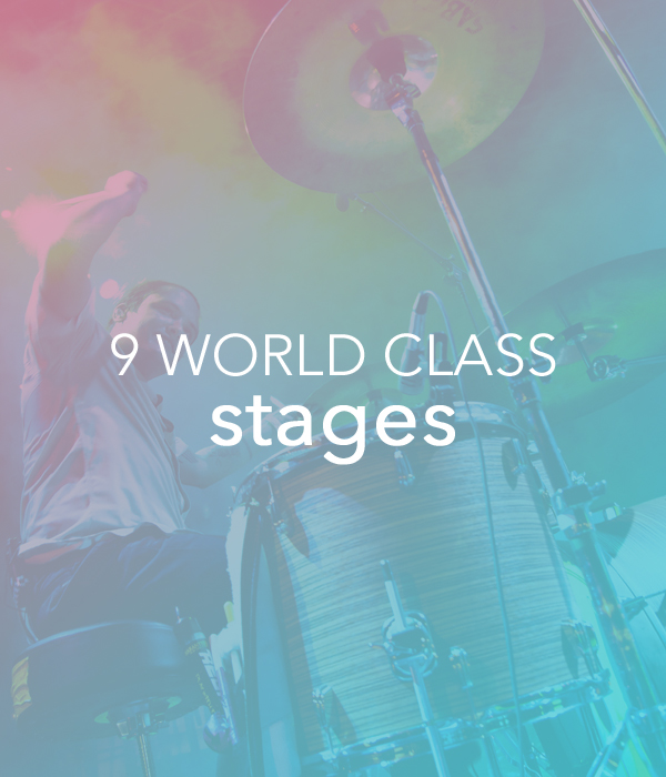 9 World Class Stages