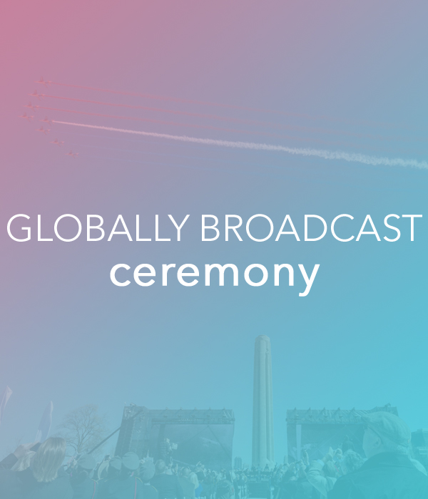 Globally Broadcast Ceremony